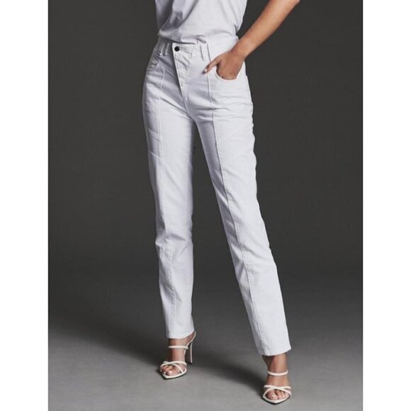 NWTD Retrofete Size 27 Taylor Jeans in White MSRP $345 - Picture 1 of 15